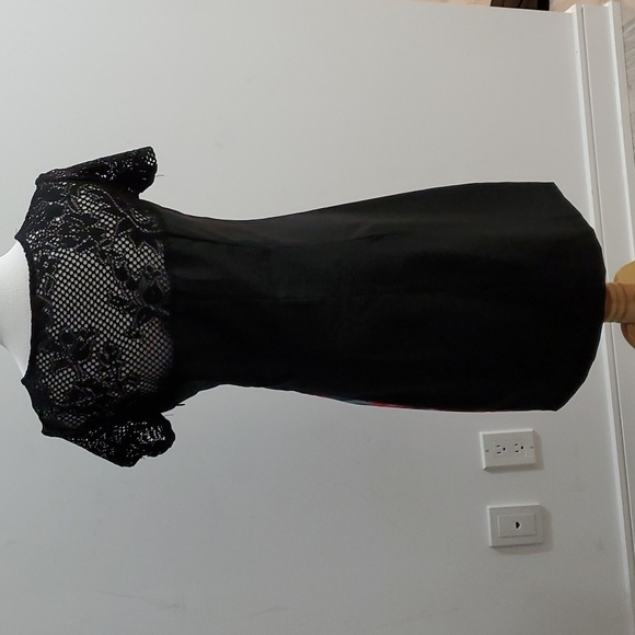 Desigual Sheath Dress - Lace and Floral and Mandala Pattern - Picture 3 of 12